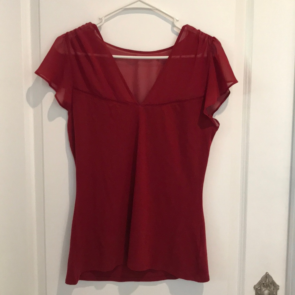 Short sleeve night out shirt.